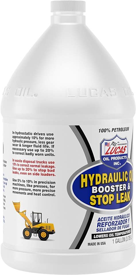 lucas hydraulic oil booster & stop leak review|Lucas hydraulic system Stop Leak